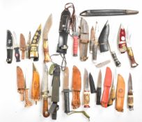 Hunting and survival knives, Kukris to include a Scalemead, Decora, Sheriff, etc. PLEASE NOTE: WE