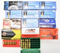 Two hundred and thirty three .243 rifle cartridges including PPU Rifle Line, Norma, Federal etc, all