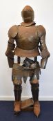 Reproduction suit of armour, H188cm