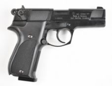 Umarex Walther CP88 .177 CO2 air pistol with textured composite grips, 8 shot magazine and fixed