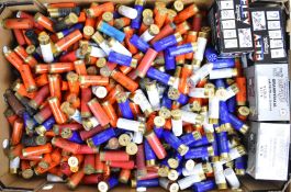 Five hundred 12 bore shotgun cartridges including Eley Impax, Eley Olympic Blues, Lyalvale Super