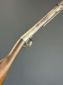 Vintage BSA Lincoln Jeffries style air rifle with fixed sights and part-octagonal barrel stamped '