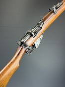 BSA Short Magazine Lee Enfield (SMLE) .303 bolt-action service rifle with frame stamped 'BSA Co',