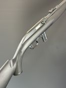 CBC Magtech 7022 .22 semi-automatic rifle with composite stock, chequered semi-pistol grip, multi-