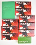 One hundred and eighty .223 rifle cartridges American Eagle and Remington, all in original  boxes