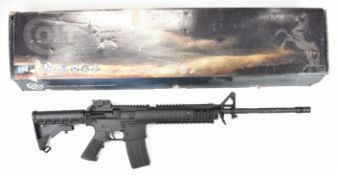 Colt US Government M4 Carbine .177 CO2 assault style air rifle with composite pistol grip,