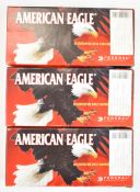 Sixty .338 Lapua Federal American Eagle 250gr soft point rifle cartridges, all in original boxes.
