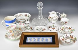 Minton Haddon Hall and Crown Staffordshire 'Hunting Scene' decorative ware, TG Green Cornishware