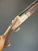 Webley & Scott 951 12 bore over and under ejector shotgun with named and engraved action and