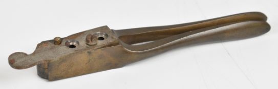 Adams patent 54 bore revolver bullet mould stamped 'Registered R Adams 28 Nov 1851'.
