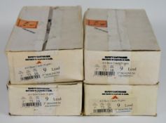One thousand .410 16g 9 shot shotgun cartridges, all sealed in original boxes. PLEASE NOTE THAT A