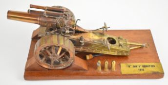 Brass model of a 1916 8