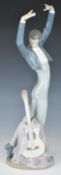 Lladro figure with guitar 'Spanish Dance', H48cm