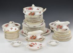 Royal Albert dinner and tea ware decorated in the Centennial Rose pattern, approximately sixty eight