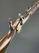 Parker-Hale 3-band .451 muzzle loading percussion hammer action rifle with 'Parker-Hale' and crown