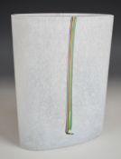 Bertil Vallien for Kosta Boda art glass vase from Rainbow series