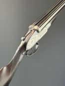 W Richards of Liverpool & Preston 12 bore assisted-opening side by side sidelock ejector shotgun