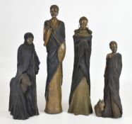 Four limited edition 'Soul Journeys' figures comprising Mtembei, Matojo, Amira and Rehani, tallest