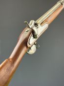 Deactivated Indian Springfield pattern .69 muzzle loading percussion hammer action three band gun