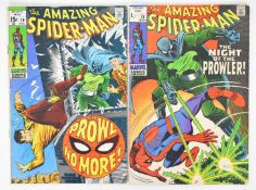 The Amazing Spider-Man issues #78 and #79 by Marvel Comics (1967), first and second appearances of