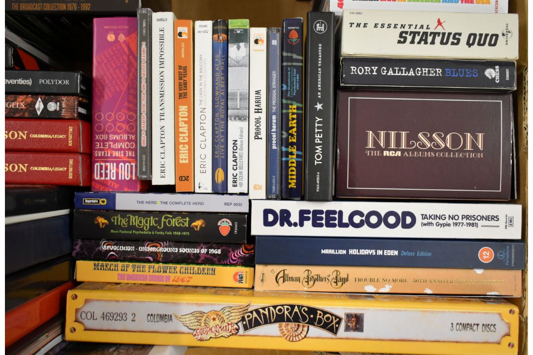 Approximately forty five Hard Rock / Psych / Space Rock / Rock CDs, the majority box sets, - Image 5 of 6