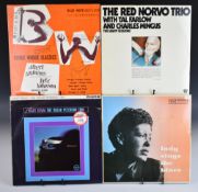 Approximately forty seven Jazz / Dixieland / Bop / Swing LPs, UK, USA and French pressings many