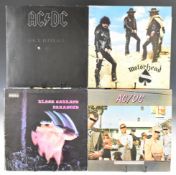 Twenty five Hard Rock / Heavy Metal / Prog Rock / Rock LPs including Black Sabbath, two AC/DC, two