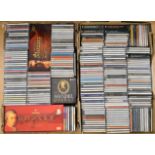 Over six hundred Classical music CDs includes Mozart Complete Works 170 CD box set, Bach Complete