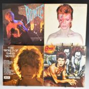 Eleven LPs comprising four David Bowie including The World of David Bowie (UK Decca Stereo) and