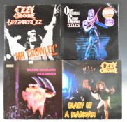 Three Black Sabbath / Ozzy Osbourne LPs and 12