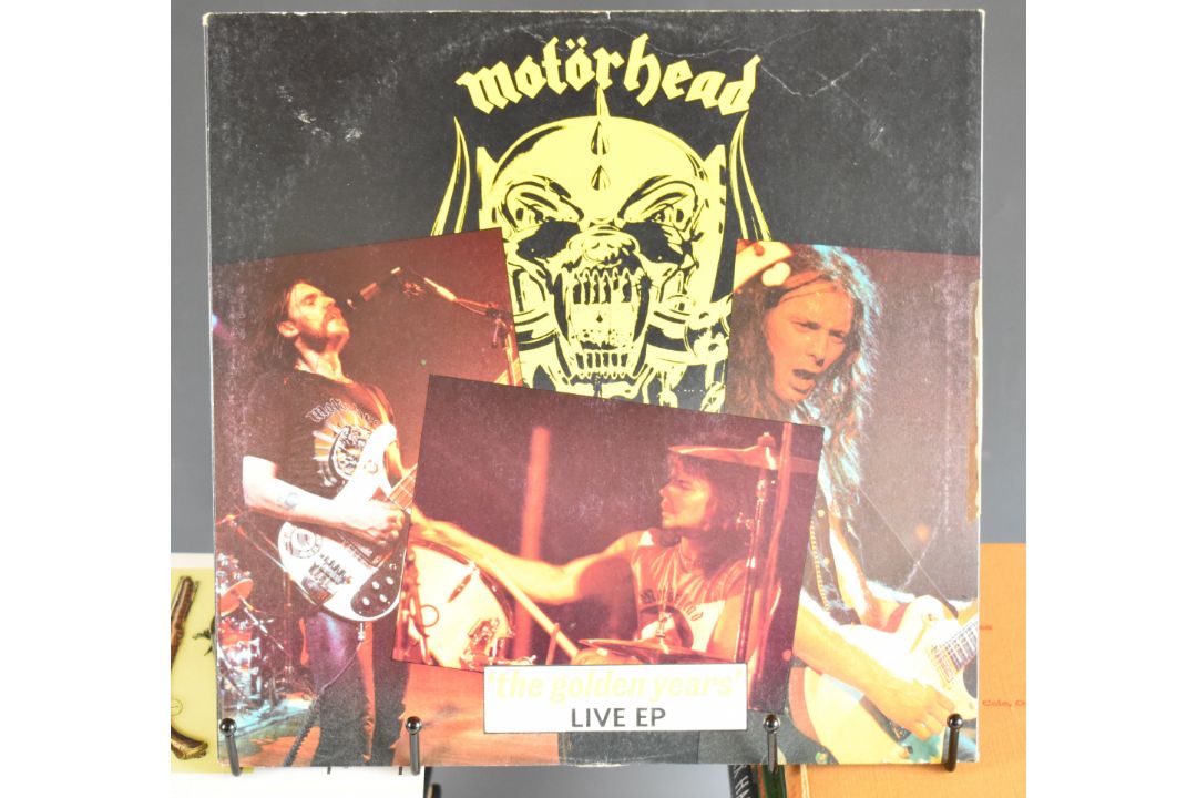 Eight Motorhead LPs plus the Golden Years Live EP. LPs include No Remorse Special Leather Edition - Image 3 of 3