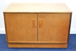 G-Plan mid century modern two door cabinet, W81 x D46 x H43cm