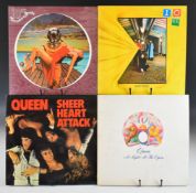 Twenty two Rock / Pop / Dance / Reggae LPs including two Queen, two 10cc, Cockney Rebel, Turley