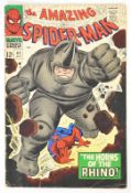 The Amazing Spider-Man #41 by Marvel Comics (1966), first appearance of Rhino (Aleksei Sytsevich),
