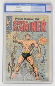Sub-Mariner issue #1 by Marvel Comics ( 1968), CGC graded 9.4 NM, John Buscema covert and art.