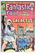 Fantastic Four issue #48 by Marvel Comics, first appearance of Silver Surfer and Galactus (cameo),