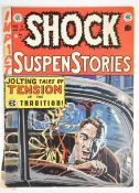 Shock Suspestories issue #4 by EC (1952), referenced in Seduction of the Innocent which led to the