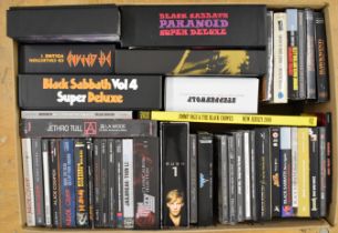 Hard Rock / Psych / Rock CD collection comprising fifteen box sets and an additional twenty nine CDs
