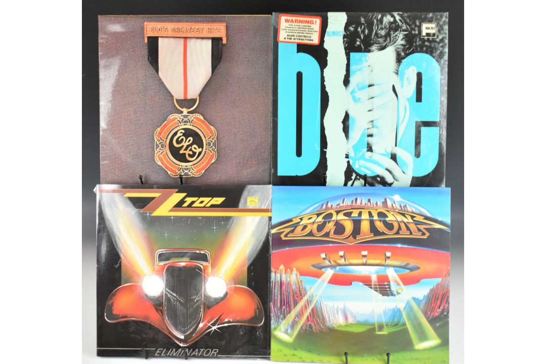 Approximately fifty five Rock and Pop LPs including two Queen, David Bowie, T-Rex, ELO, Eagles, - Image 3 of 6