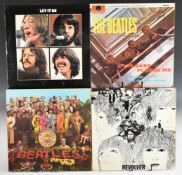 Nine Beatles LPs comprising Revolver (PCS 7009) first pressing with KT stamp and NCB rights (Dr.