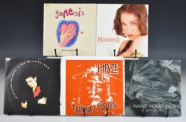 Approximately five hundred Rock / Pop / Dance etc 7