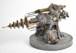 Weta Workshop - Dr. Grordbort's Moonhater Death Ray metal and resin Steampunk collectible,