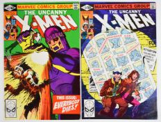 Two The Uncanny X-Men comics by Marvel comprising issues #141 and #142 'Days of Future Past'
