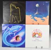 Approximately fifty five Rock and Pop LPs including two Queen, David Bowie, T-Rex, ELO, Eagles,