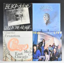Approximately seventy five LPs and forty 12" singles. Rock / Prog Rock / Soul / Pop etc, most appear