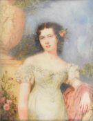 Sir William John Newton (1785–1869) portrait miniature on ivory with details and date 1822, 14 x