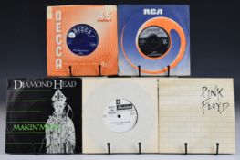 Approximately sixty Hard Rock / Heavy Metal / Prog Rock / Garage Rock 7