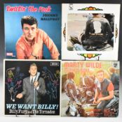 Thirty two Rock n Roll, Pop etc LPs, mostly 1960s including Eddie Cochran, Marty Wilde, Billy