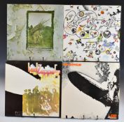 Ten Led Zeppelin LPs comprising Led Zeppelin I, Led Zeppelin II, Led Zeppelin III, Led Zeppelin