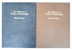 Two editions of The Adventures of Luther Arkwright by Bryan Talbot, both copies signed in silver ink